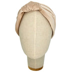 Cerchietto Vivien in Velluto Beige Chiaro