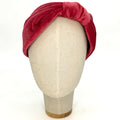 Vivien Headband in Deep Pink Velvet