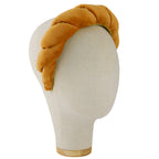 Cerchietto Lilly in Velluto Ocra