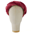 Cerchietto Lilly in Velluto Rosa Intenso