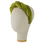 Cerchietto Lilly in Velluto Verde Cinabro