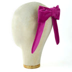 Fiocco Reinette in Velluto Rosa Big Bubble