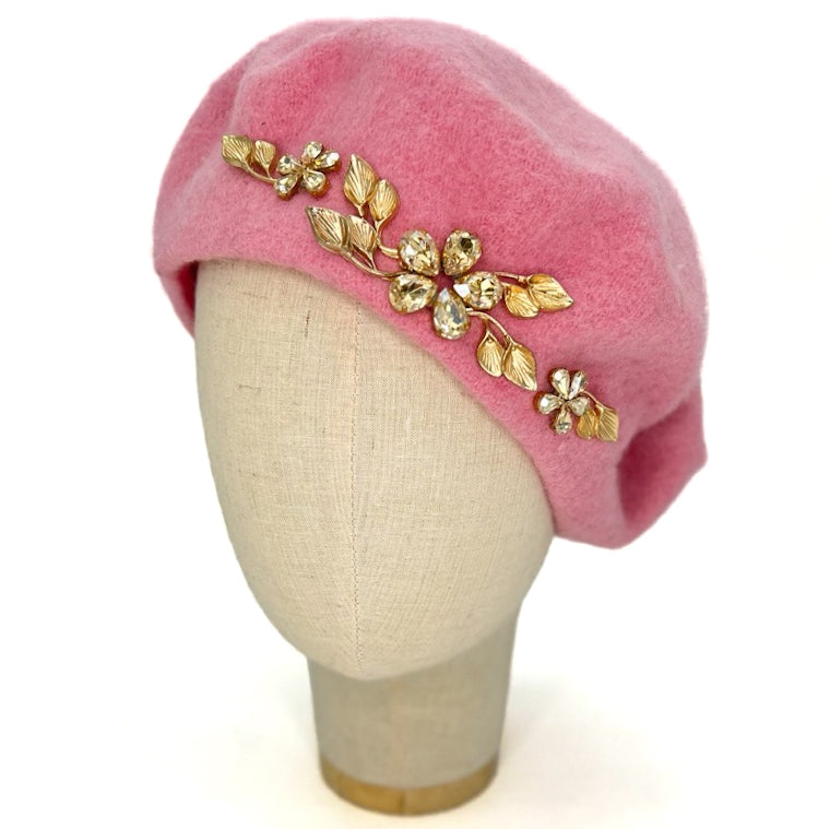 Basco Rosa Baby Con Cristalli