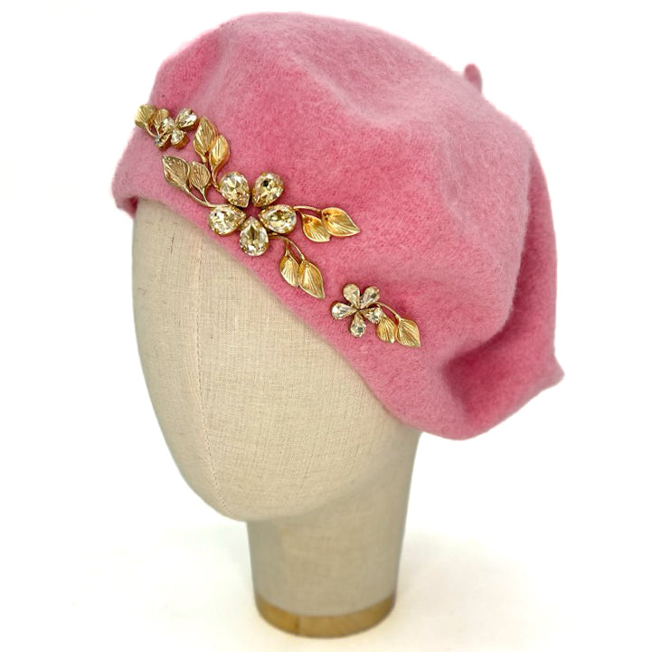 Basco Rosa Baby Con Cristalli